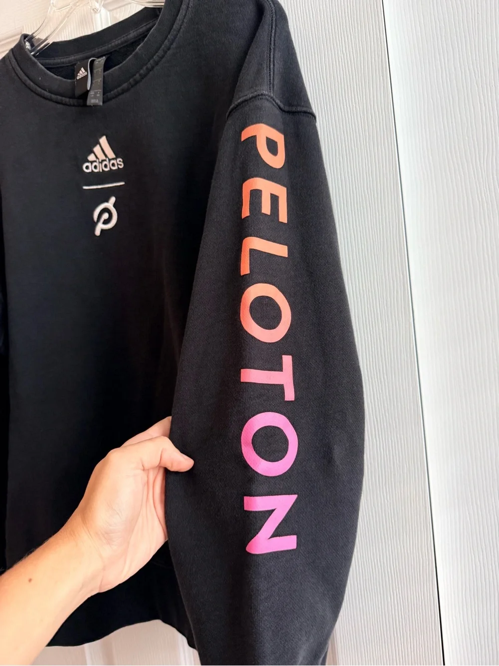 adidas x Pelaton Black Crewneck Sweatshirt